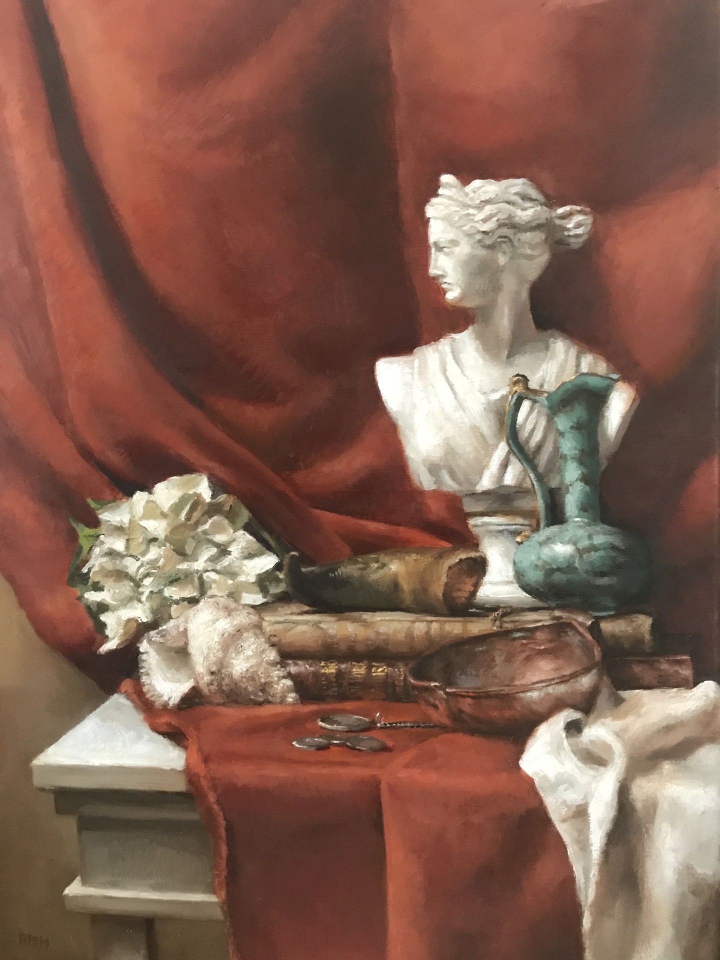 Stilleven - 70x50 Olieverf op Linnen